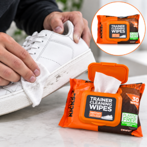 Trainer Cleaning Wipes – 30 Pack, Plastic-Free Wipes for Marks & Scuffs