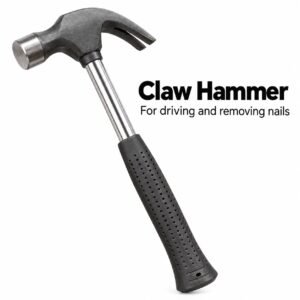 Claw Hammer with Textured Grip – Nail Driving & Removal Tool for DIY & Home Repairs