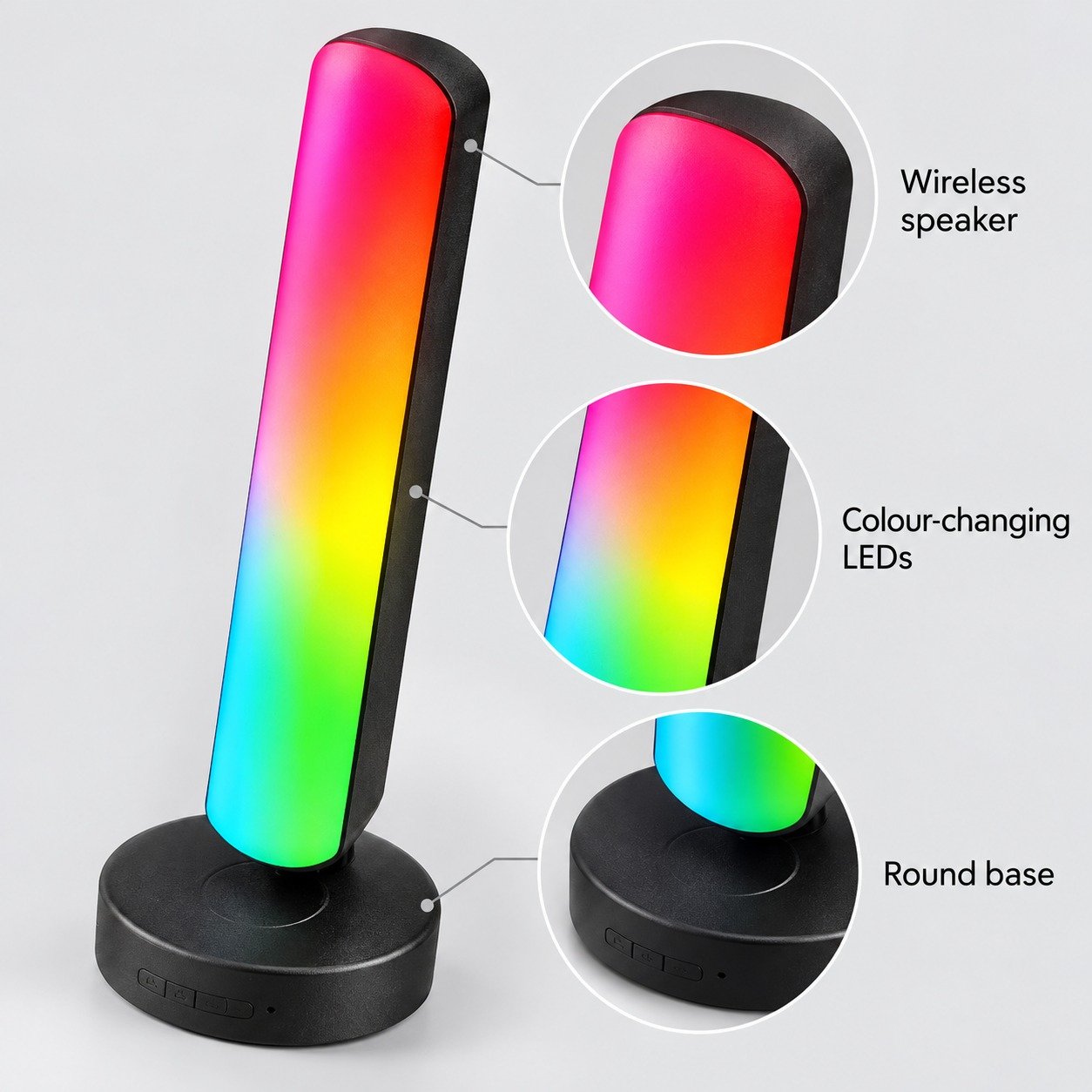WhatsApp Image 2026-10-11 at 2.52.30 AM (2) Wireless Light Bar Speaker with Multicolour Ambient Lighting – Black Desktop Music Speaker