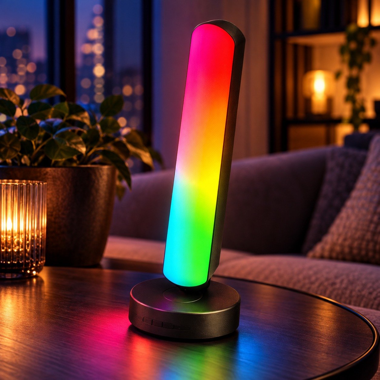 WhatsApp Image 2026-10-11 at 2.52.30 AM Wireless Light Bar Speaker with Multicolour Ambient Lighting – Black Desktop Music Speaker