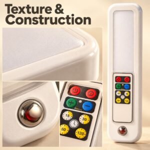 LED Light Bar with Remote Control – Dimmable Cupboard, Shelf & Wardrobe Light with Timer
